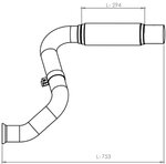 TUBE AVANT-MERCEDES-NEOPLAN-970.490.3919