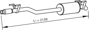 SILENCIEUX -VOLKSWAGEN-2E0253409N