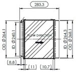 DPF for Detroit Diesel EPA17