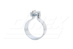 DIN Clamp for Mercedes, Ø=75.5 / L=30 mm, ALU