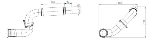 TUBE AVANT-MERCEDES-NEOPLAN-970.490.1519