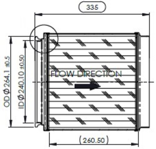 DPF for Detroit Diesel