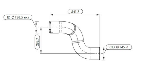 Exhaust Pipe for Kenworth/Peterbilt