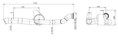 Pipe for DAF