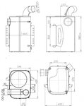 Silencer w. SCR for Iveco