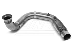 Exhaust Pipe w. Bellow for Mercedes