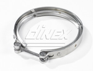 Heavy Duty V-Clamp for Volvo style, Ø=137 / L=20 mm, INOX