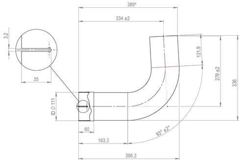 TUBE AVANT-MAN-81152040483