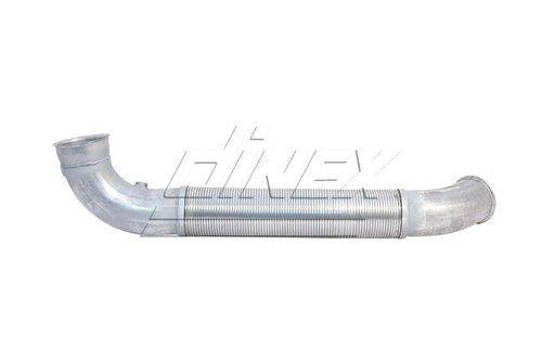 Exhaust Pipe w. Flex, D2S+ for Scania