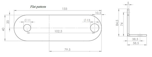 Bracket for MAN