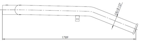 TUBE ARRIERE-BOVA-DAF-1333654