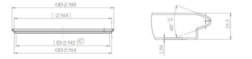 Exhaust Gasket for Scania