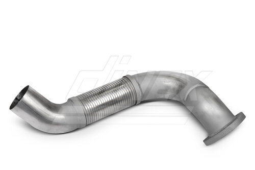 Exhaust Pipe w. Flex, D2S+ for MAN