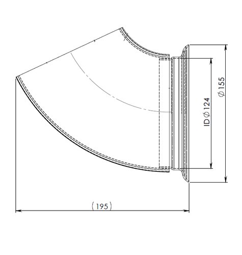 Pipe for Iveco