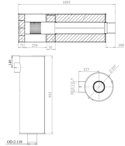 SILENCIEUX -IVECO-MAGIRUS-42092438