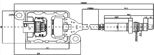 NOx Sensor for Paccar