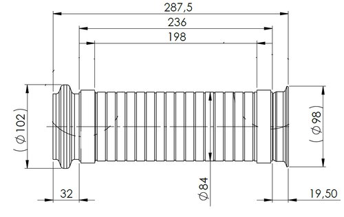 TUBE AVANT-MAN-36.15201-5054