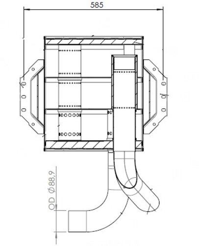 Silencer for Mercedes