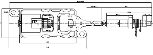 NOx Sensor for Cummins