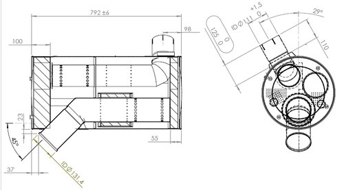 Silencer for Iveco