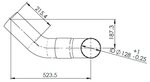 Exhaust Pipe for Volvo