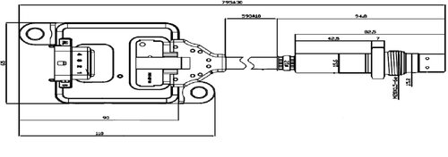 NOx Sensor for Cummins