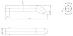 Exhaust Pipe for Scania