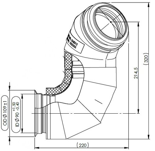 TUBE INTERMEDIAIRE-DAF-1709837