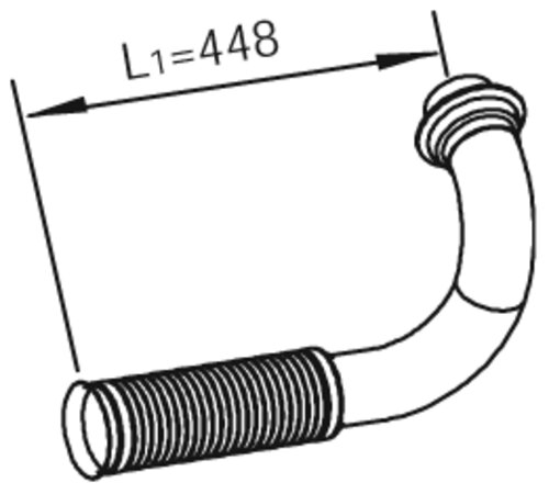 TUBE AVANT-DAF-1608832