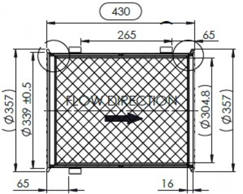 DPF for Detroit Diesel