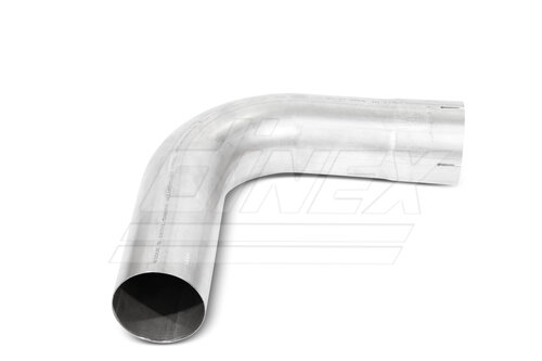 90° Exhaust Bend, OD/ID=127/128, L=415, ALU