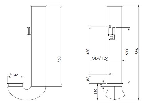 Pipe for DAF