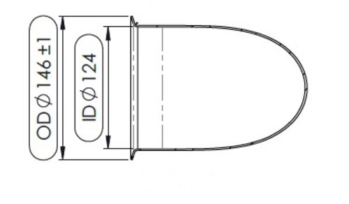 Exhaust Pipe w. Flex, D3S for International