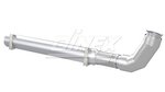 Insulated Exhaust Pipe w. flex, D2S+ for Volvo