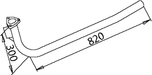 TUBE AVANT-MERCEDES-NEOPLAN-381.490.0319