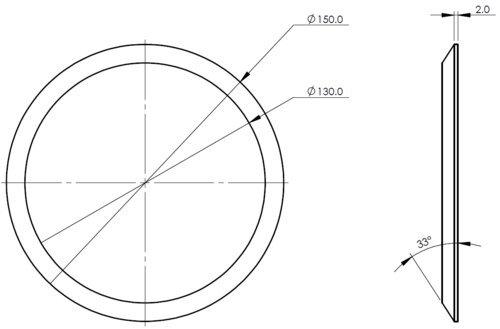 Exhaust Gasket for Freightliner/Western Star