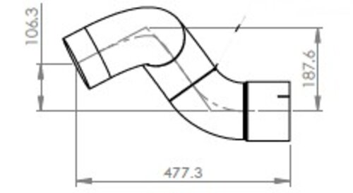Exhaust Pipe for Kenworth