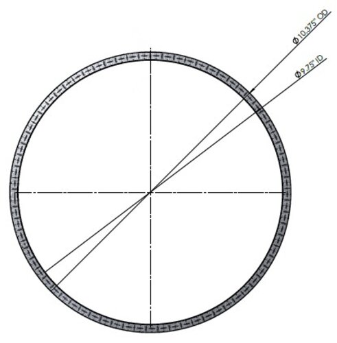 Exhaust Gasket for Detroit Diesel