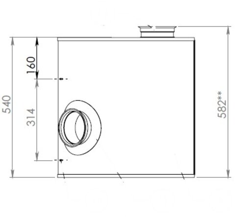 Silencer for DAF