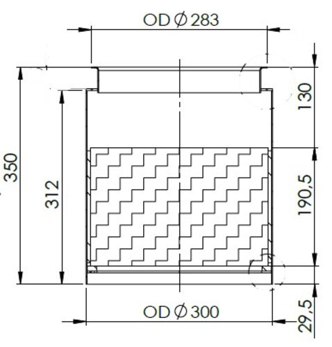 INSERT SILENCIEUX FAP RECON-IVECO-5801651207