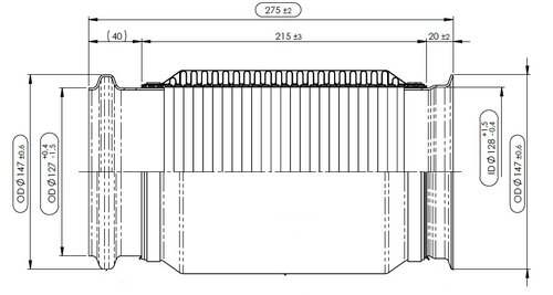 Exhaust Bellow for Volvo