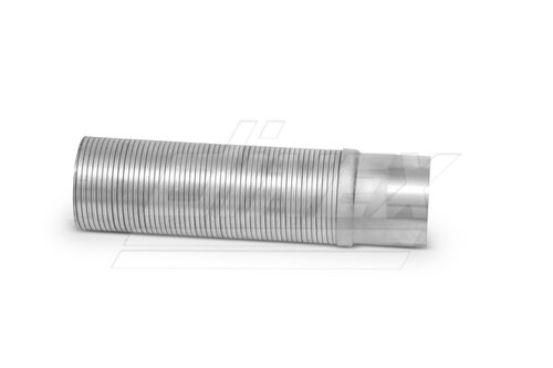 Exhaust Flex, D2S for MAN, E-line, OD/ID=110/111 L=415, ALU/INOX