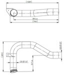 Exhaust Pipe for DAF