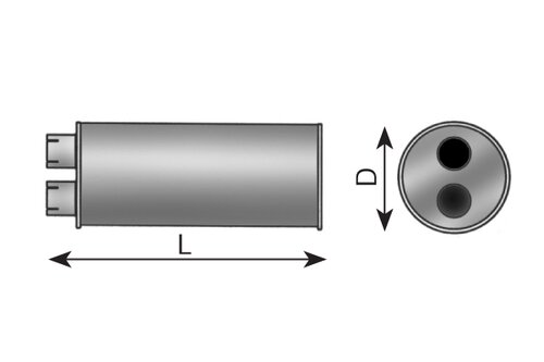 Silencer for Mercedes