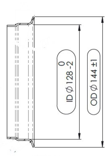 Exhaust Pipe for Freightliner