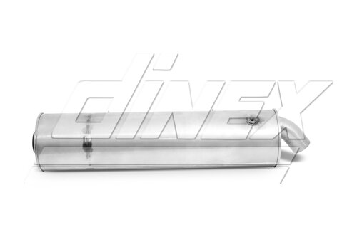 Silencer w. SCR for DAF