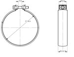 Exhaust Clamp for Caterpillar