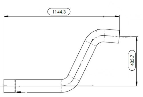 Exhaust Pipe for Volvo