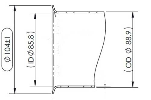 Exhaust Pipe for International