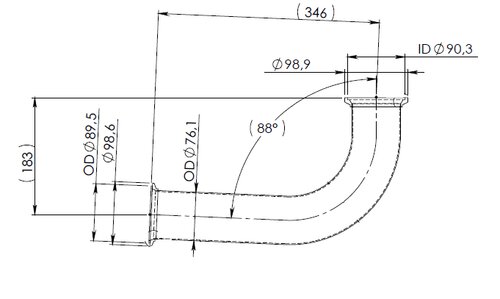 Pipe for DAF